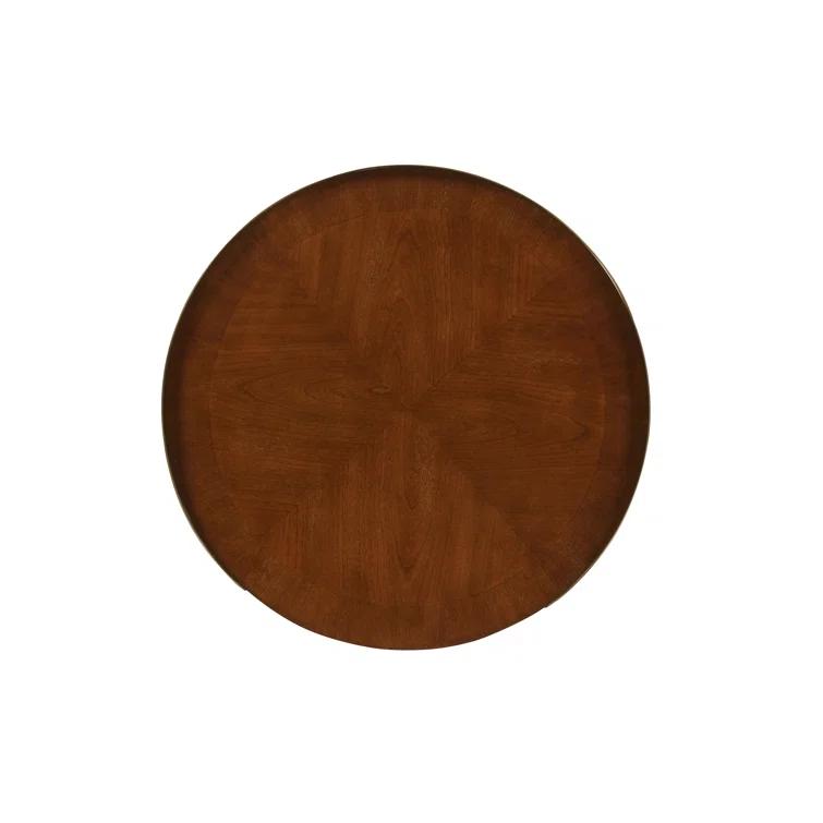 Butler Specialty Transitional Round Accent Table In Plantation Cherry
