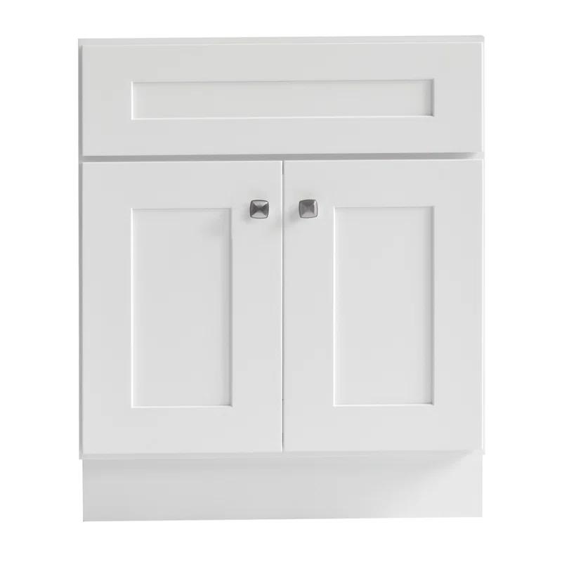 Design House Brookings 30 Inch Bathroom Vanity, Ready to Assemble, Solid Wood, Sherwin Williams – Design House, 587089
