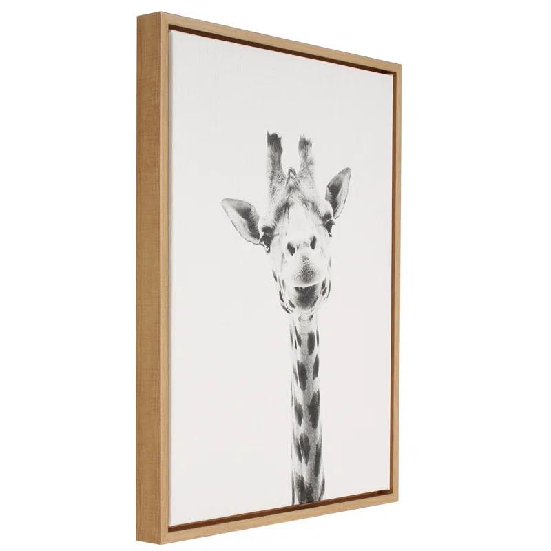 " Giraffe Portrait " by Simon Te