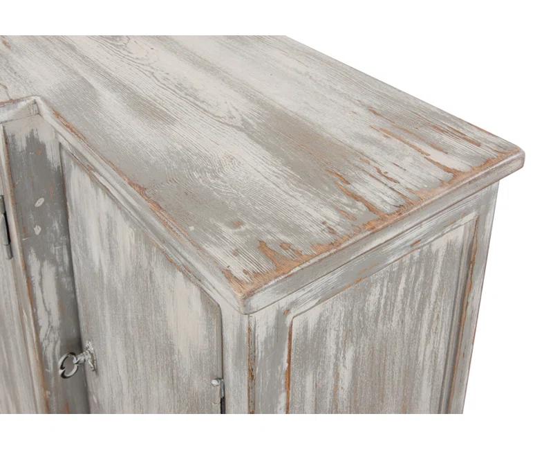 Waterfall 80'' Solid Wood Sideboard