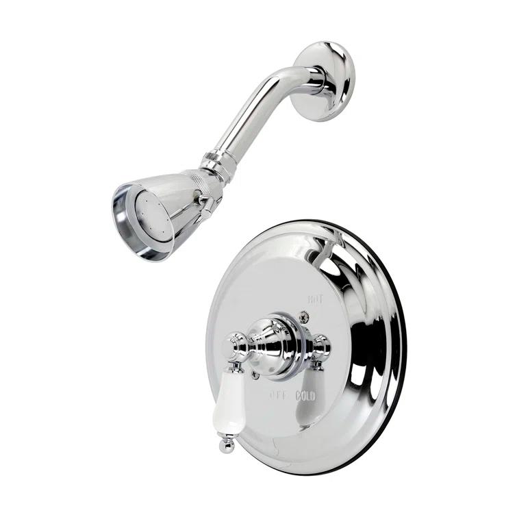 Kingston Brass Kingston Brass Restoration Single-Handle Pressure Balanced Shower Faucet KB3631PLSO