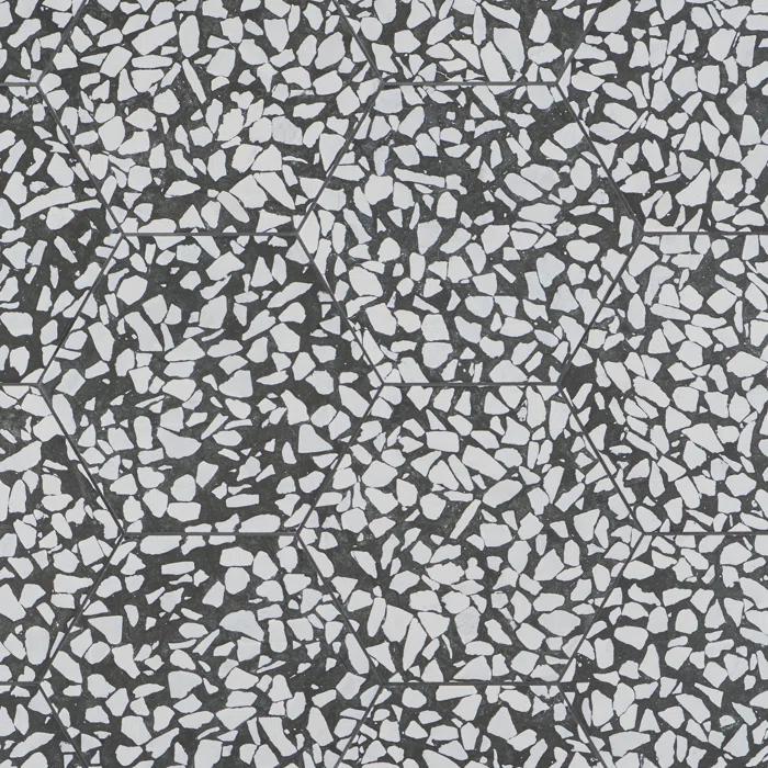 Jurassic Hex 9" Terrazzo Look Porcelain Floor & Wall Tile (8.07 Sq. Ft. / Case)