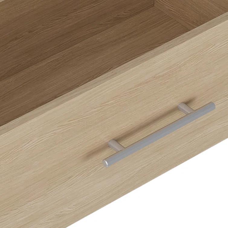 HOMEIBRO 2 Drawer Short Tower Closet Unit Closet System