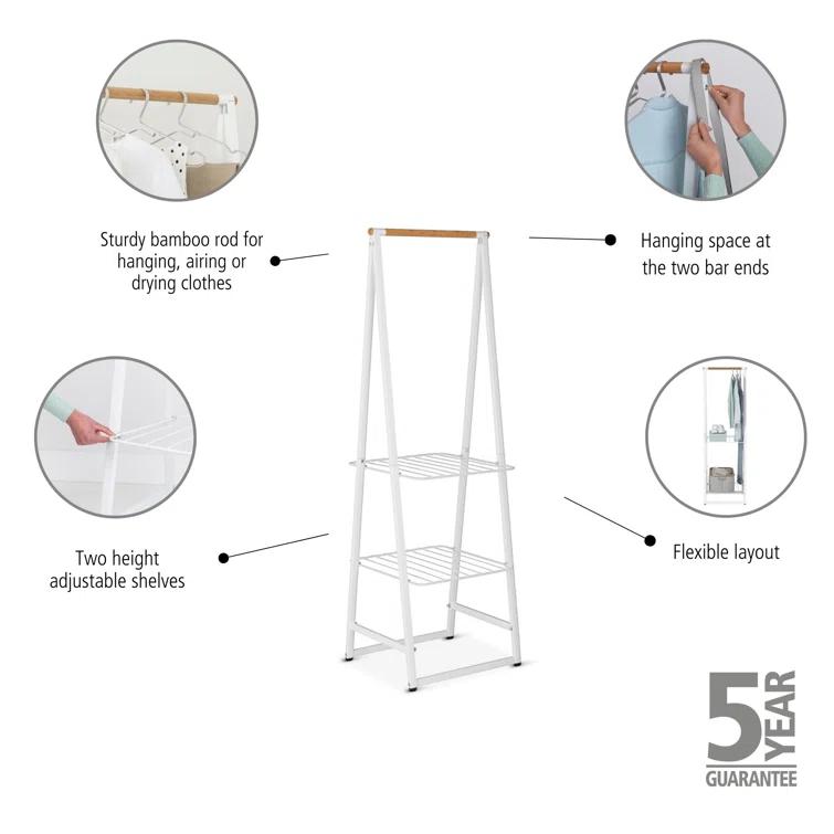 Brabantia Linn Garment Clothes Rack, Small