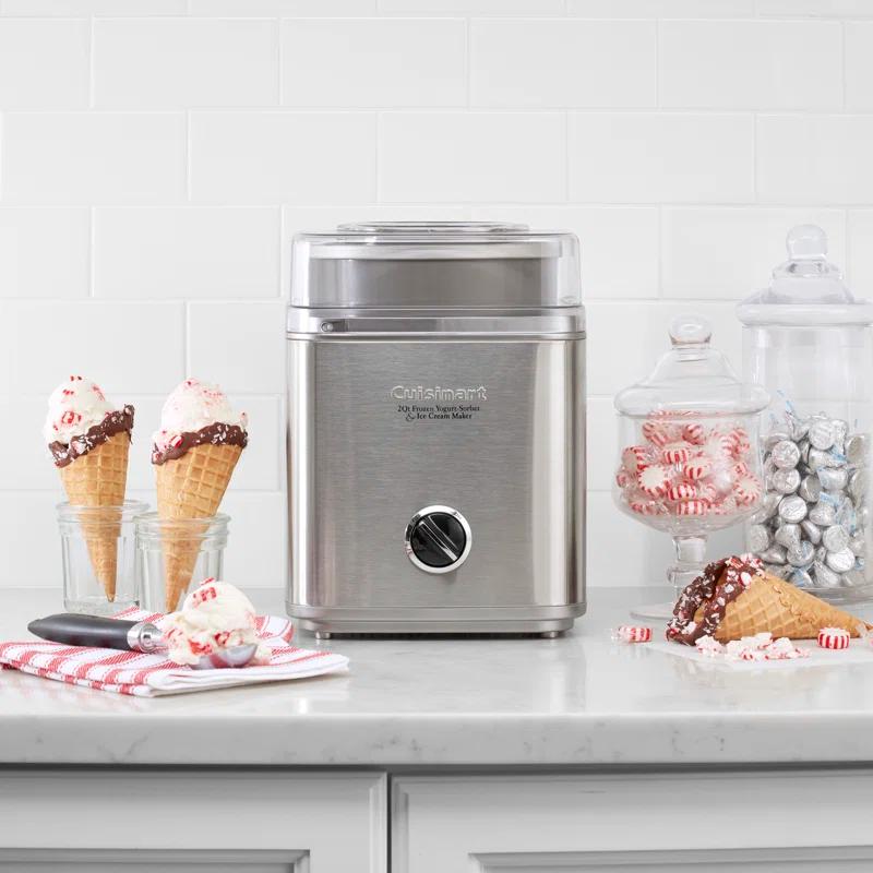Cuisinart ® Pure Indulgence ™ 2-Qt. Frozen Yogurt, Sorbet and Ice Cream Maker