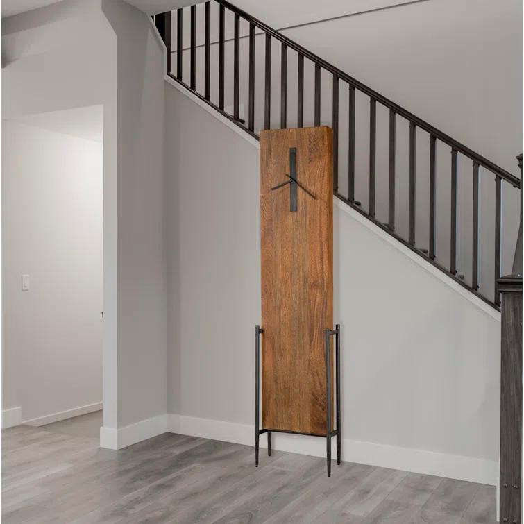 Bedford Park 76'' H Wood Floor Clock