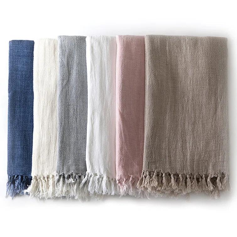 Pom Pom At Home Montauk Handmade Throw Blanket