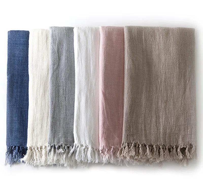 Pom Pom At Home Montauk Handmade Throw Blanket