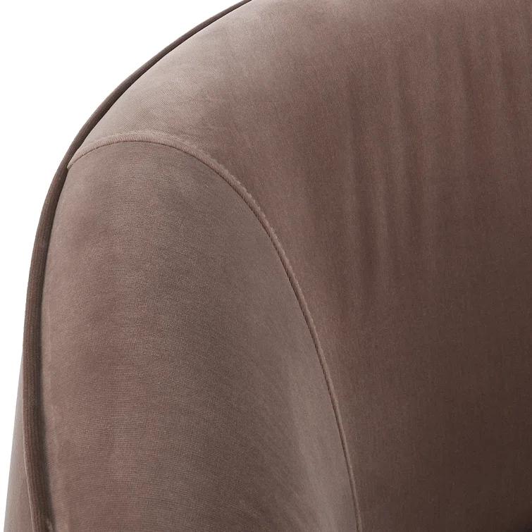 Layla Upholstered Swivel Barrel Chair