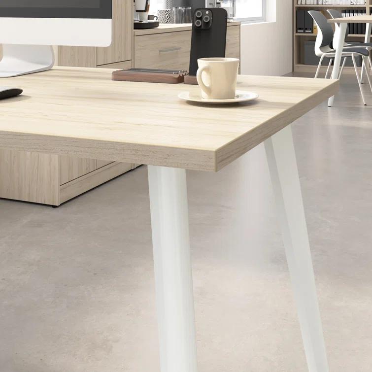 Bush Business Furniture Bush Business Furniture Vista Computer Desk With Splayed Metal Legs