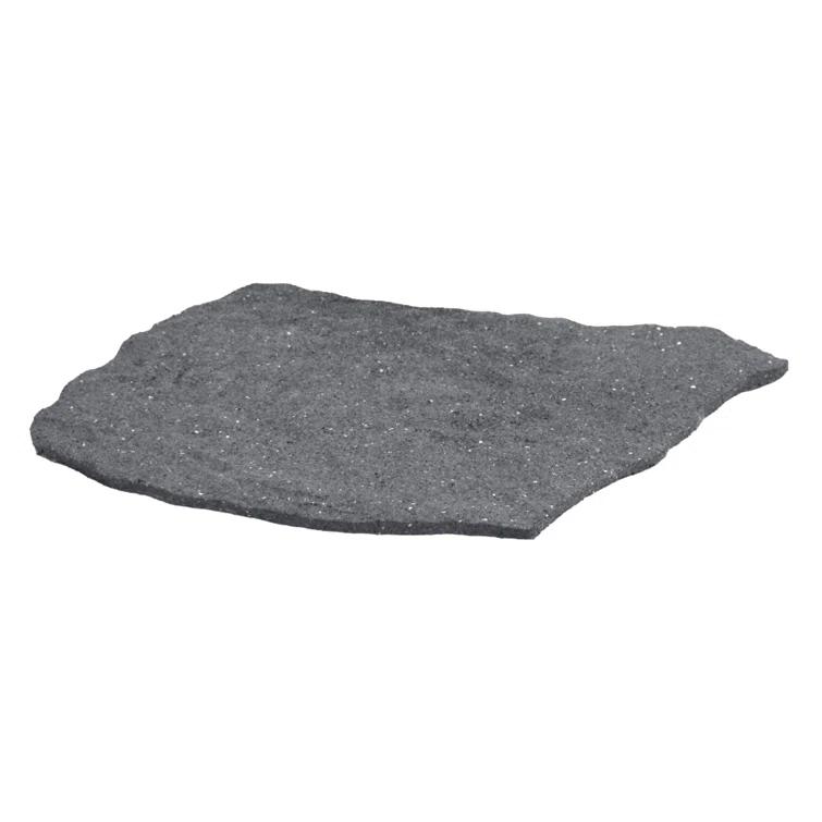 Multy Home Garden Central 18" x 18" Natural Rock Stepping Stones in Grey, 4-pack, Made with Rubber materials & Reviews | Wayfair
