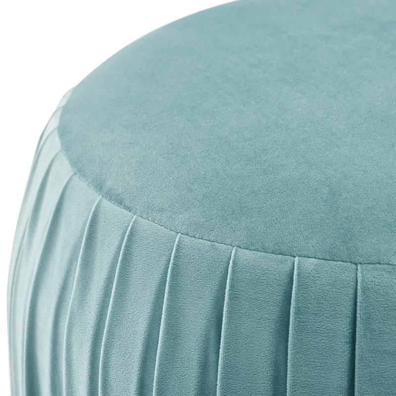 Adore Decor Adore Pleated Ottoman