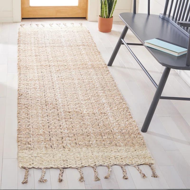 Union Rustic Abbie-Violet Hand Woven 0.8 Jute 0.2 Cotton Rug | Wayfair