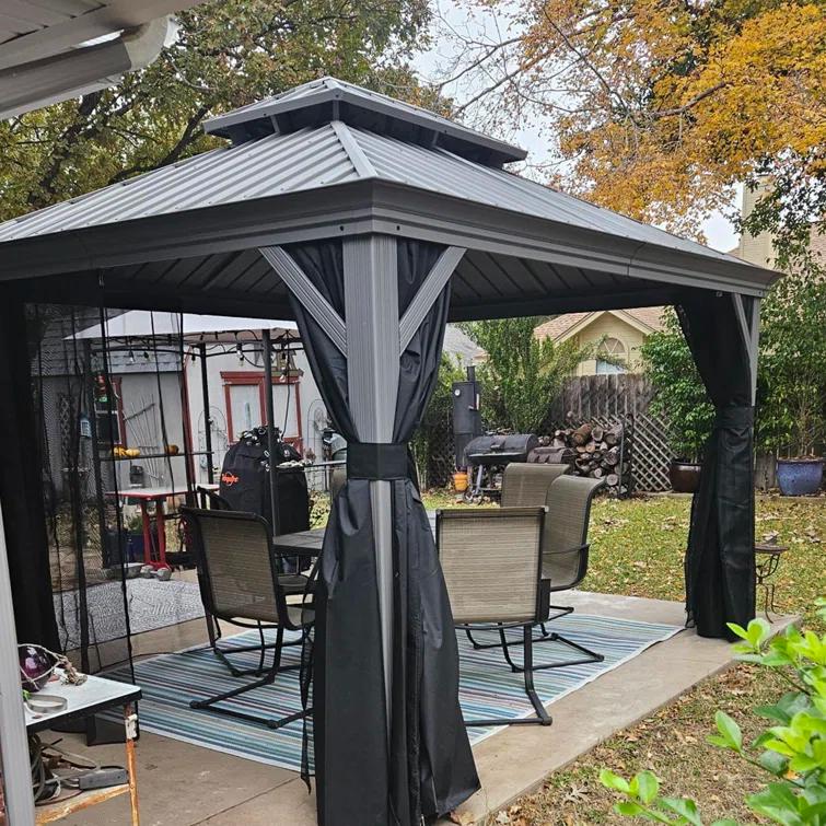 Purple Leaf Purple Leaf Aluminum Patio Gazebo