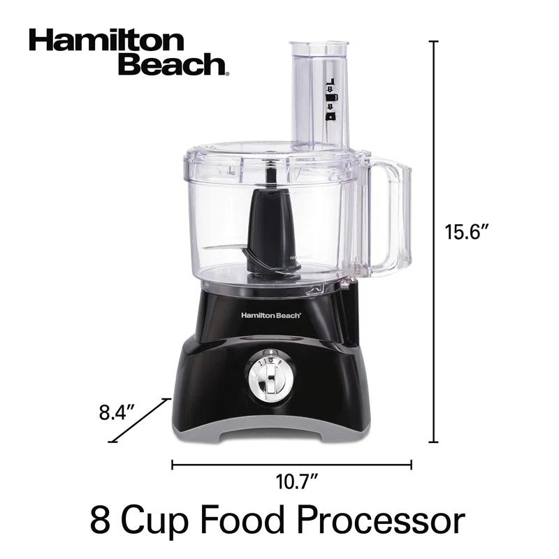 Hamilton Beach Hamilton Beach® Food Processor 8 Cup Black