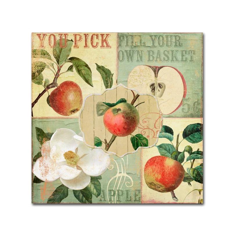 Trademark Fine Art Color Bakery " Apple Blossoms II " by Color Bakery