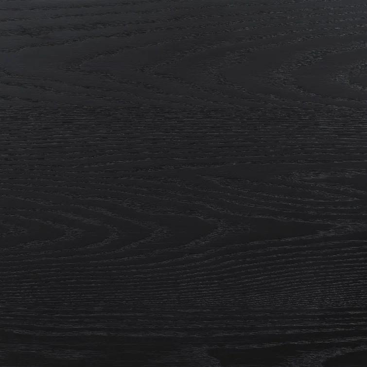 Kirby Kha Brookmead Wood Panel Bed Black