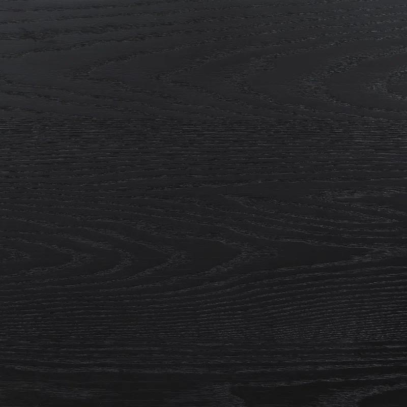 Kirby Kha Brookmead Wood Panel Bed Black