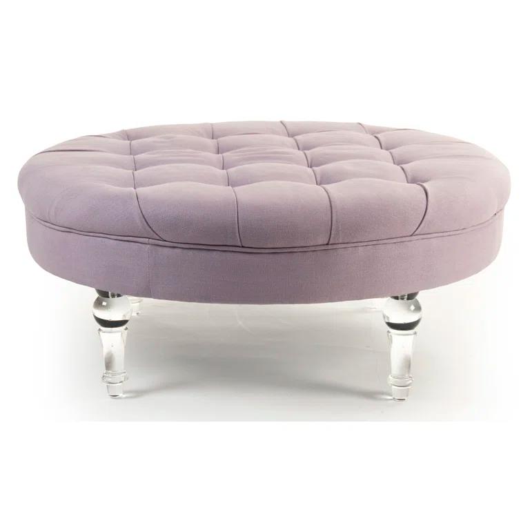 Zentique Adalene Upholstered Ottoman