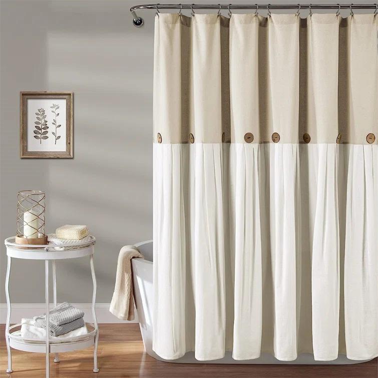 Lush Decor Beckham Shower Curtain