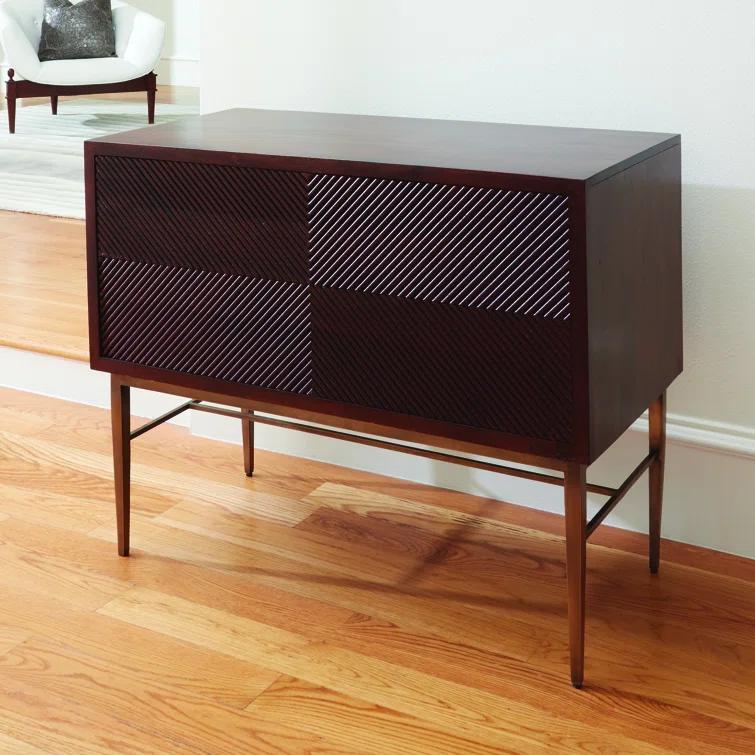 Global Views Galapagos Two-Drawer Chest
