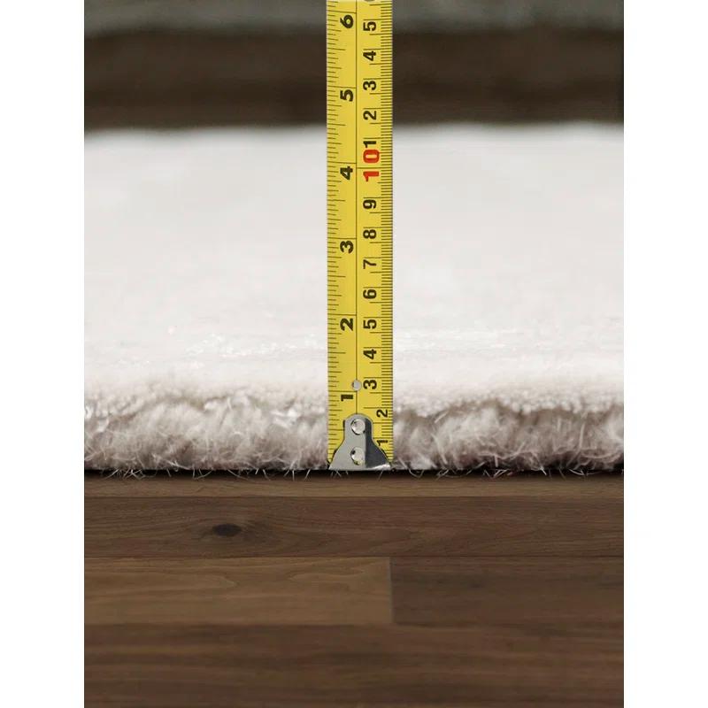 Pasargad Hand Tufted Viscose Geometric Rug