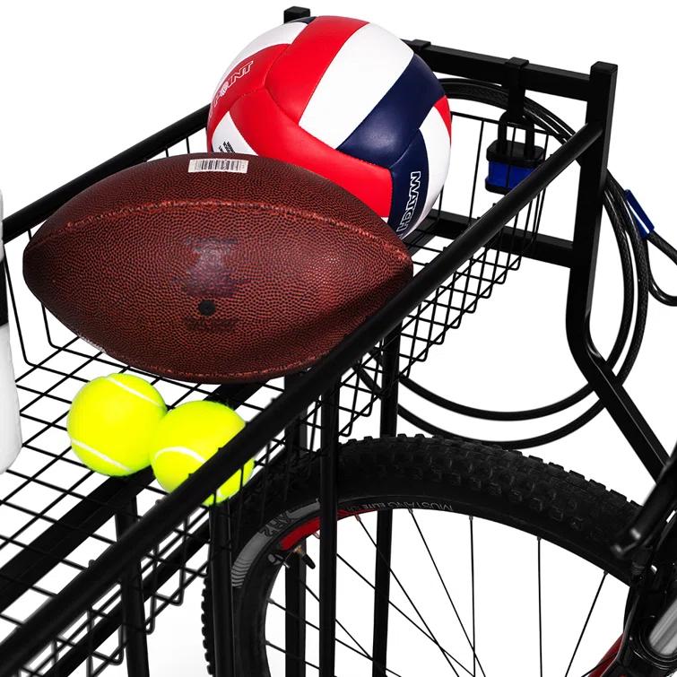 BirdRock Home Metal Freestanding Multi-Use Bike Rack 11275