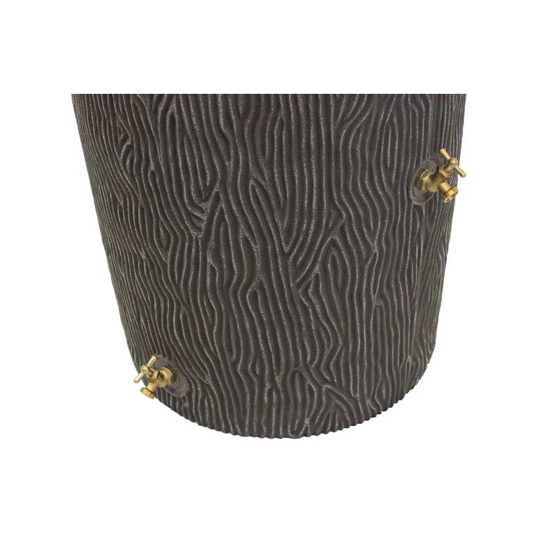 Good Ideas Good Ideas 50 Gallons Plastic Drainable Dual Overflow Planter Rain Barrel