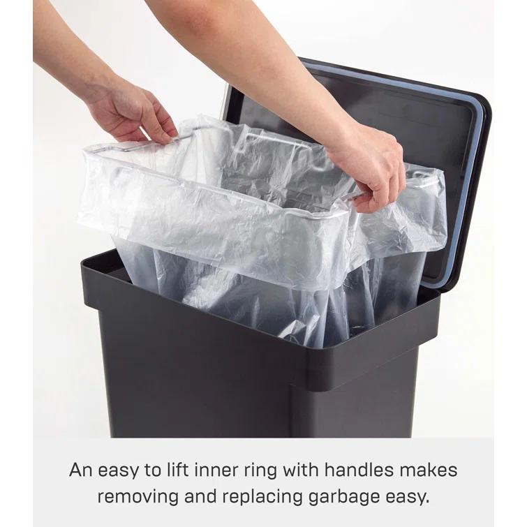Yamazaki Home Tower 6.6 Manual Lift Trash Can