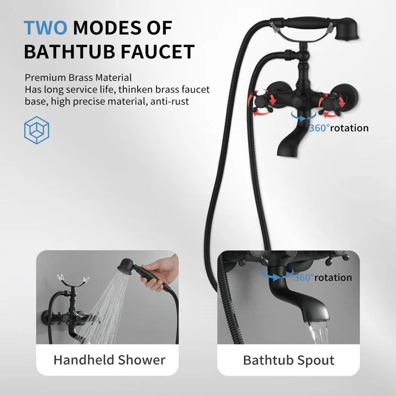 Wall Mounted Tub Spout