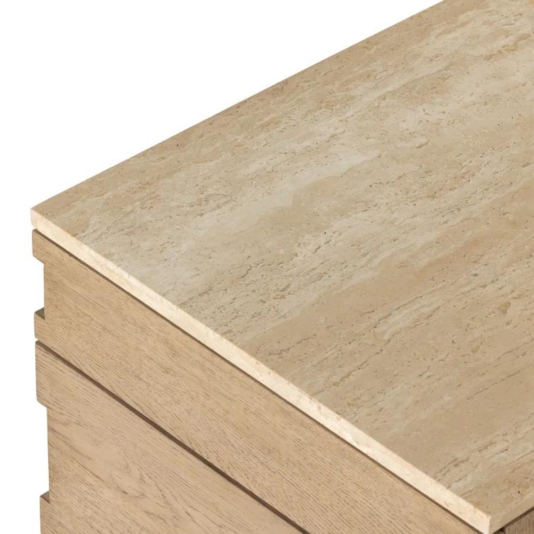 Brecken Nightstand - Natural Oak