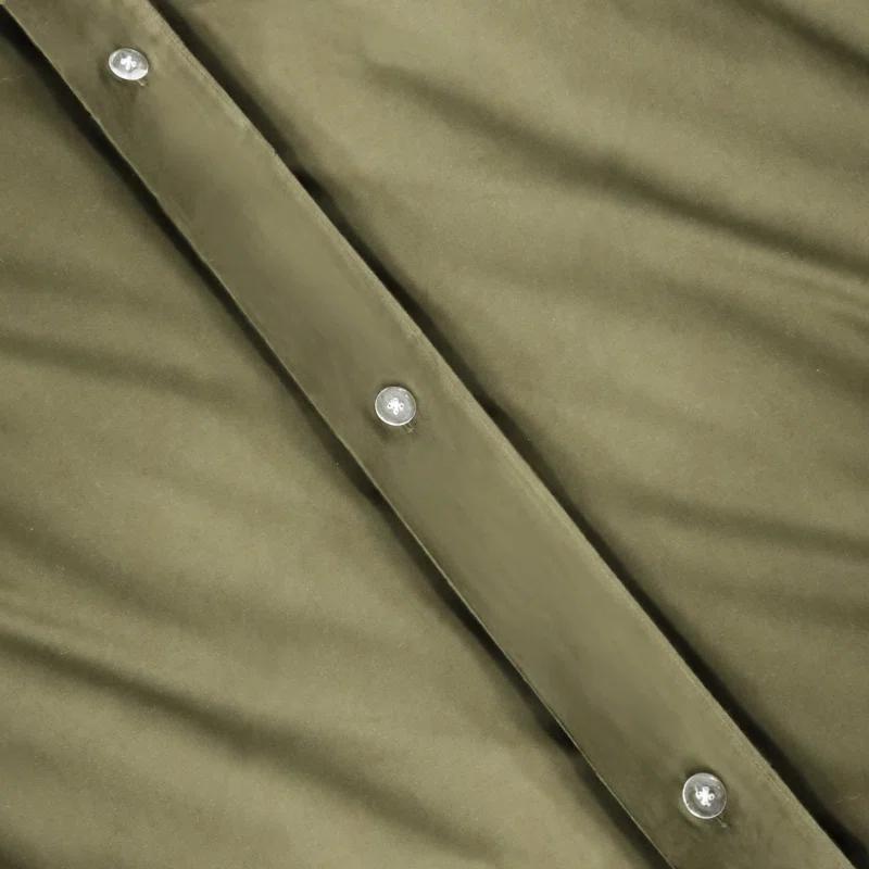 Modern & Contemporary Sateen Duvet Cover Set