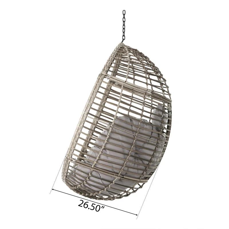 Dakota Fields Versatile Boho Hanging Chair - Elevate Indoor and Outdoor Relaxation with Style