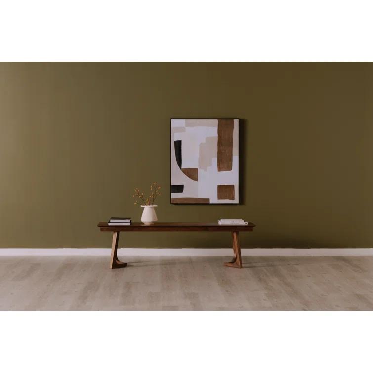 Fischer 67" Solid Wood Dining Bench