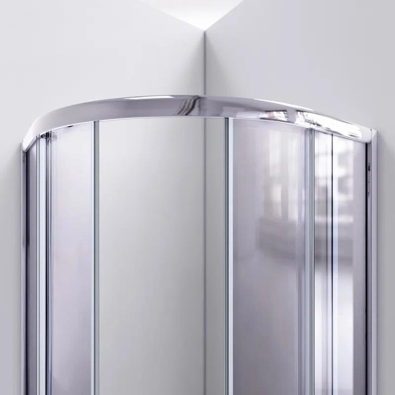 DreamLine DL-6703-22-01 Prime 38" x 74.75" Rectangle Sliding Shower Enclosure with Base Included