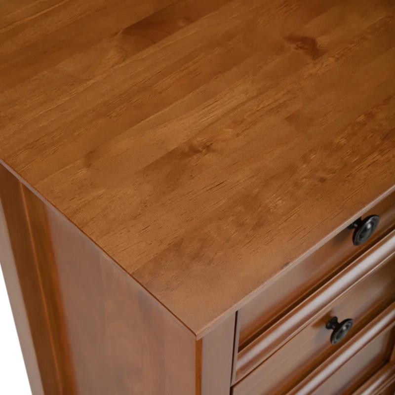 Simpli Home Amherst Solid Wood Accent Cabinet