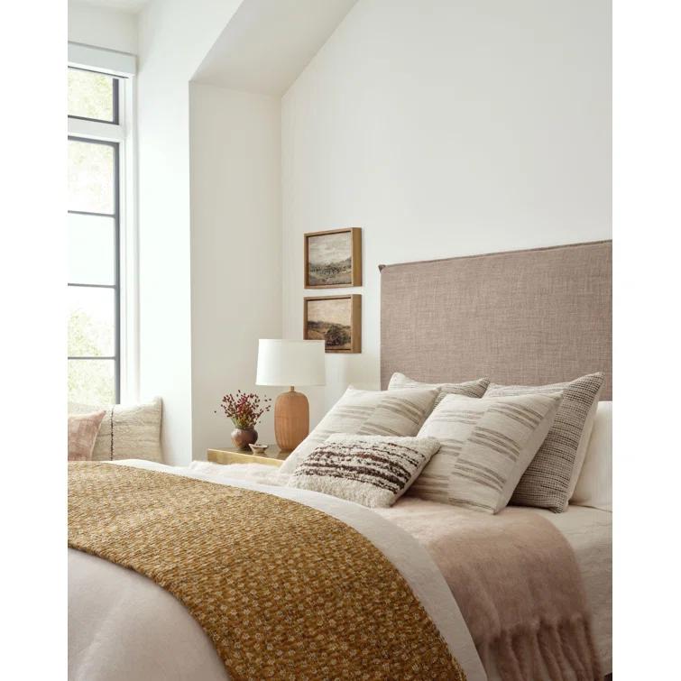 Amber Lewis x Loloi Morro Natural / Grey Pillow & Reviews | Wayfair