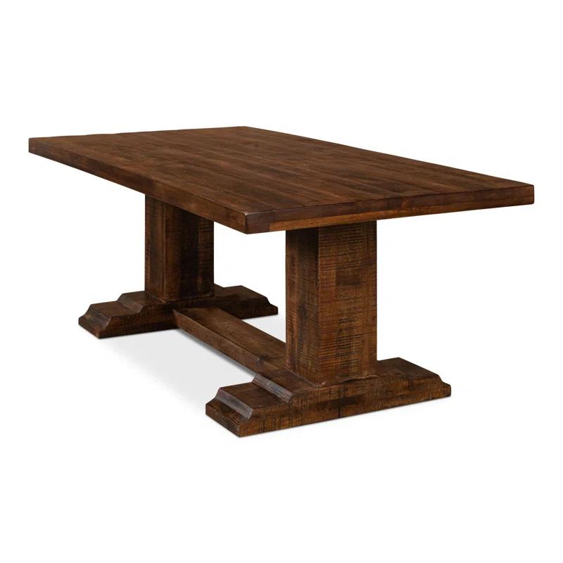 Sarreid Ltd Raphael Solid Wood Dining Table