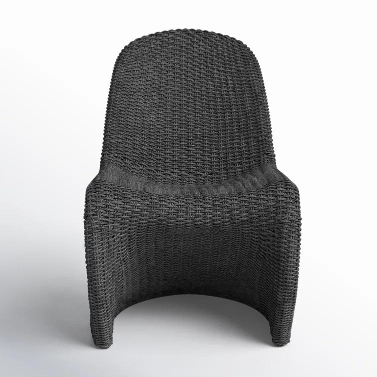 Manila Indoor / Outdoor Accent Chair - Vintage Coal