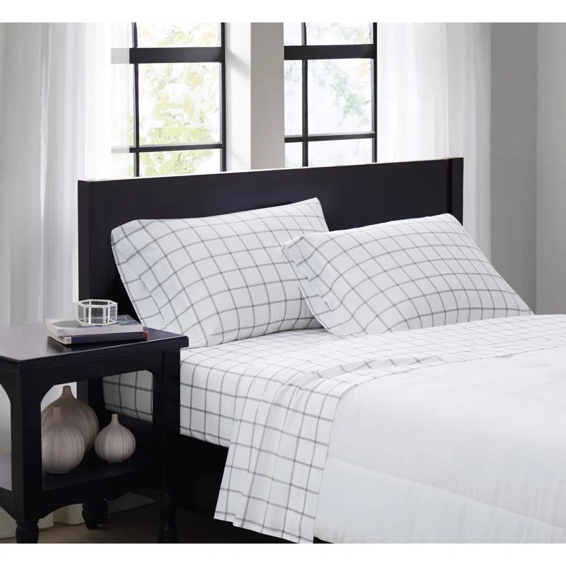 Truly Soft Plaid Microfiber Sheet Set & Reviews | Wayfair