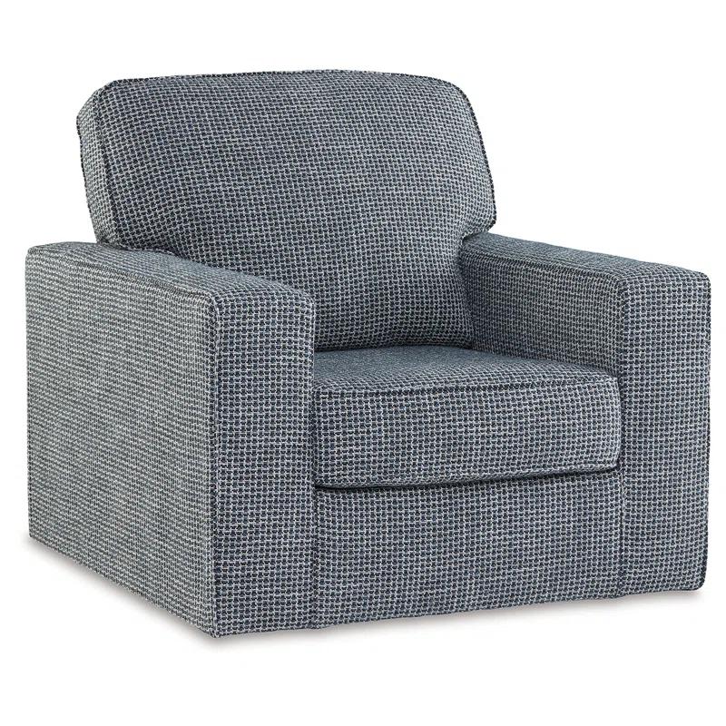 Ebern Designs Deivydas Upholstered Swivel Armchair
