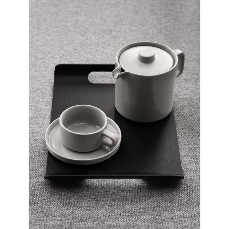 PILAR Stoneware Teacup & Saucer