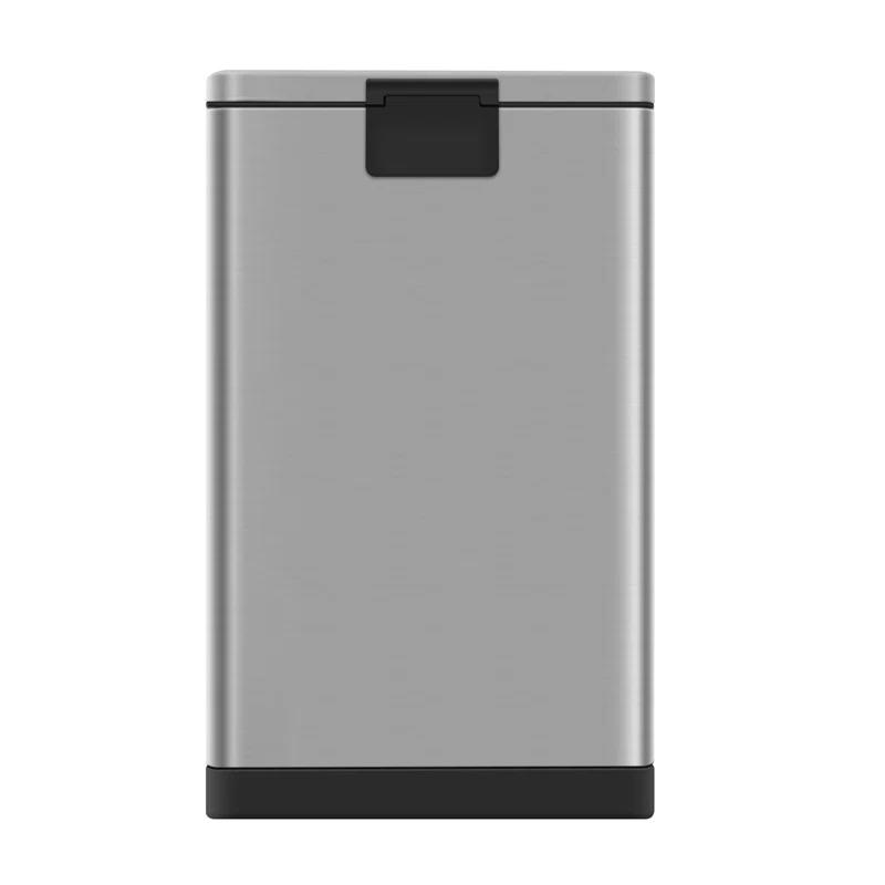 Steel Step On Trash Can - 10.6 Gallons