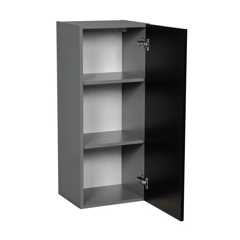 WALLKITCHENS Open Particleboard Standard Wall Cabinet Ready-to-Assemble