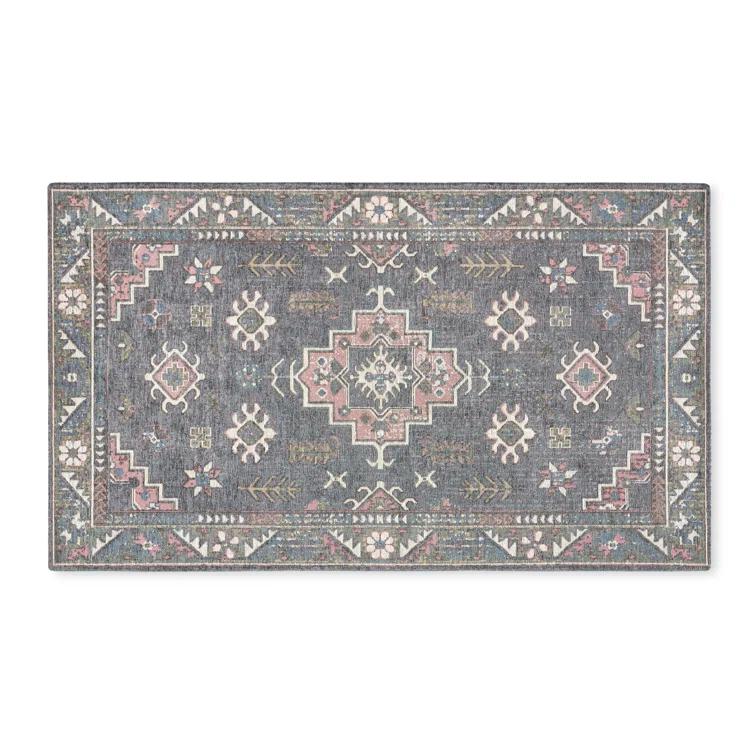 Town & Country Living TOWN & COUNTRY LUXE Livie Everwash Non-Slip Backing Kitchen Mat