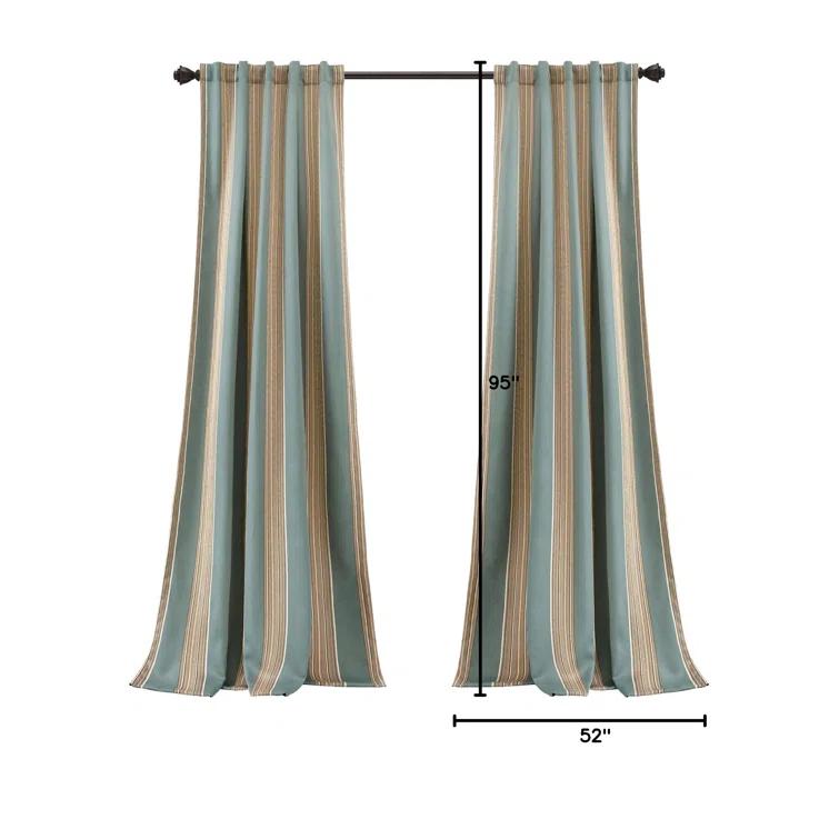 Julia Polyester Room Darkening Pair (Set of 2)