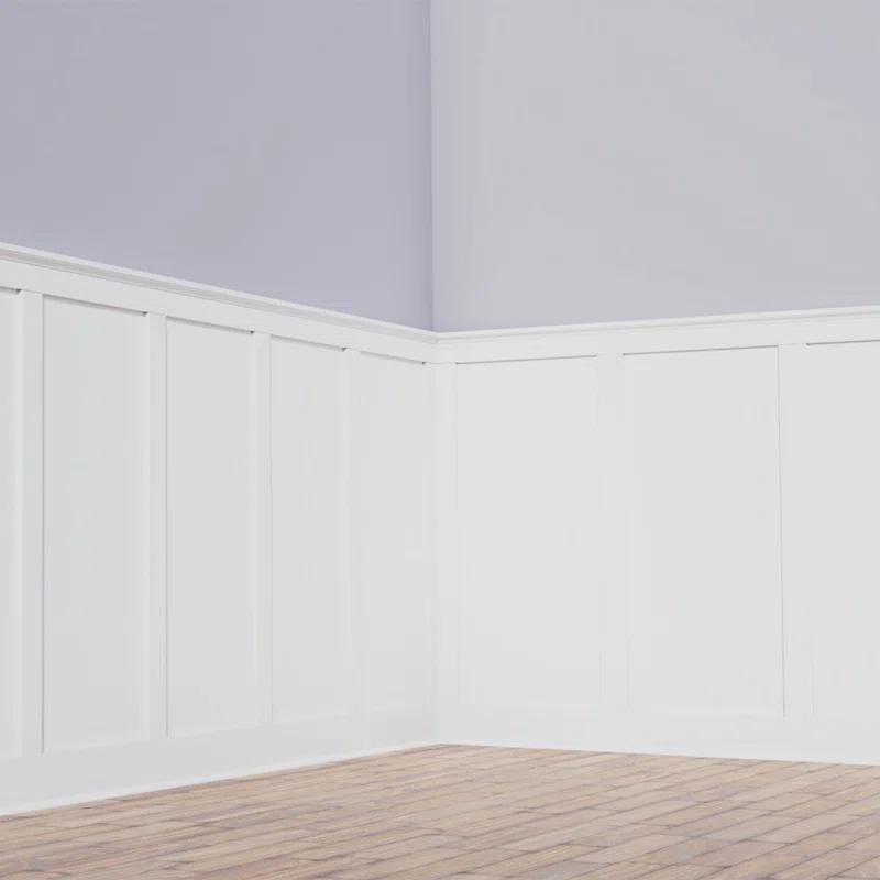 Deluxe Shaker PVC Wall Paneling in White