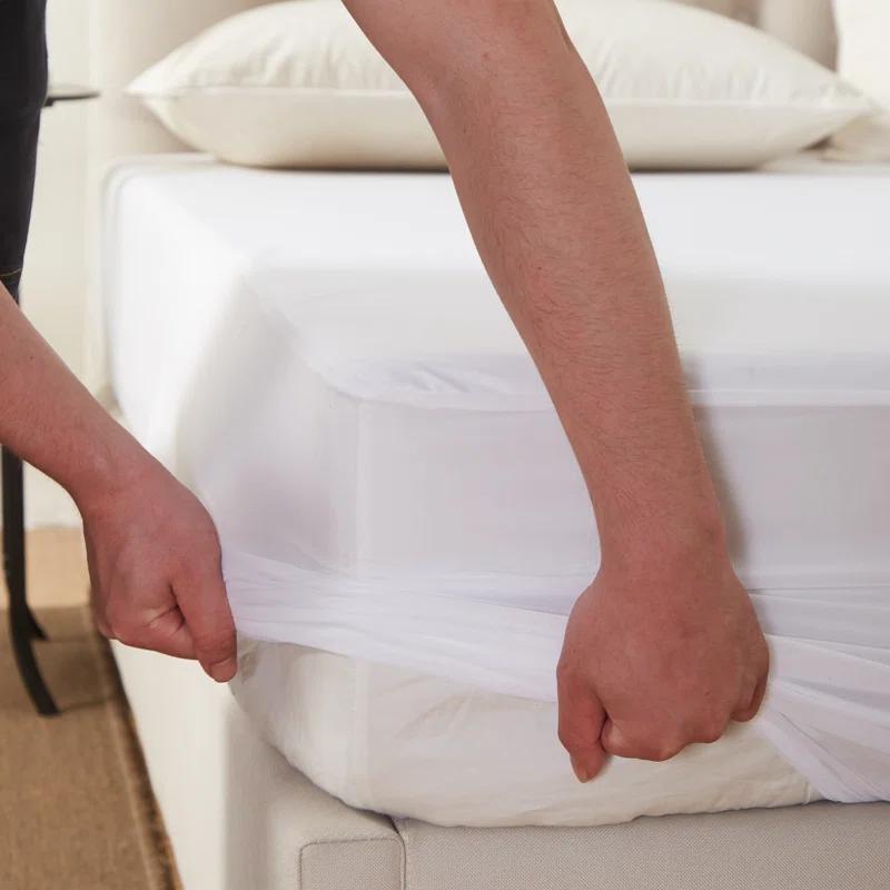 JML Waterproof Fitted Mattress Protector Mattress Protector Case Pack