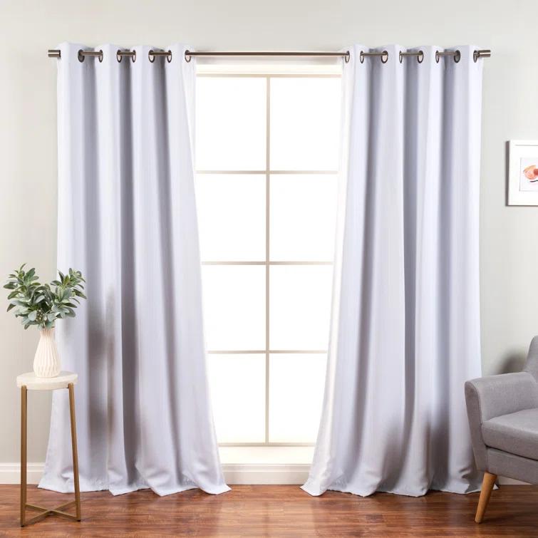 Best Home Fashion, Inc. Polyester Blackout Sliding Panel Pair (Set of 2)