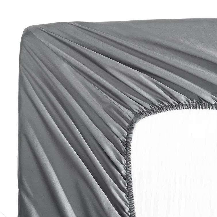 Vera Wang Vera Wang T800 Sateen Solid CVC Sheet Set